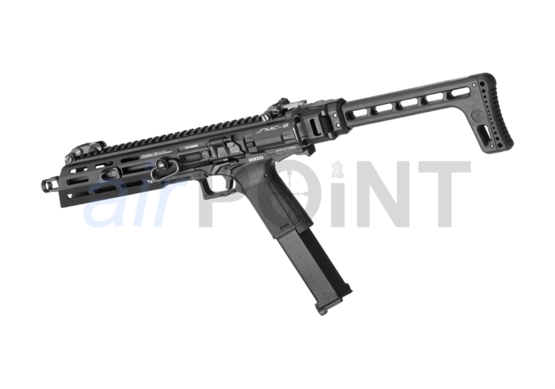 G&G SMC 9 Metal Version - Submachine Gun - Black - GBB AIRSOFT