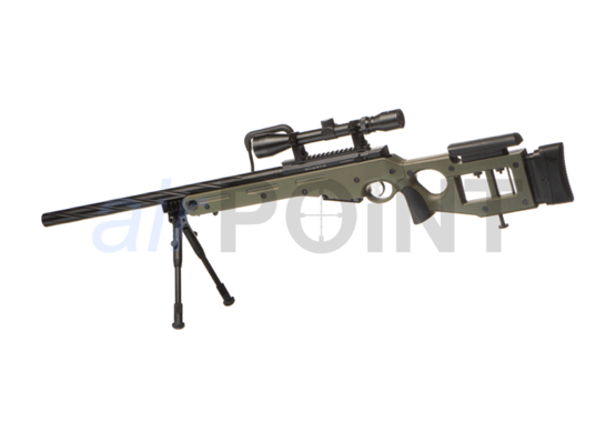 WELL SV-98 / MB4420D - Sniper Rifle Set - OD - BOLT ACTION AIRSOFT