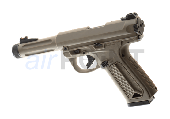 ACTION ARMY AAP01 Pistole Full Auto / Semi Auto - Dark Earth - GBB AIRSOFT