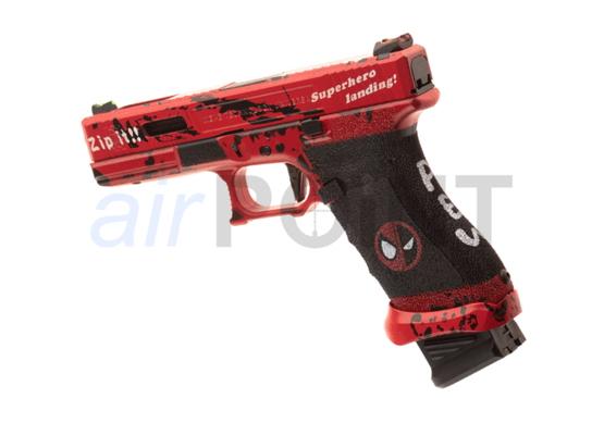 ASCEND DP17 Force Custom Metal Version - Pistole - Grafiti - GBB AIRSOFT