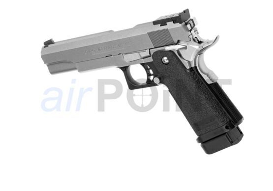 TOKYO MARUI HI CAPA 5.1 STAINLESS - Pistole - Silver- GBB AIRSOFT