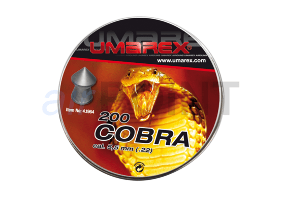 UMAREX COBRA 5.5 mm (.22) - Spitz-Diabolos - Luftgewehr