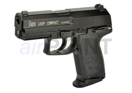 KWA H&K USP Compact Metal Version - Pistole - Black - GBB AIRSOFT