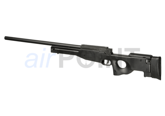 WELL L96 UPGRADED - Sniper Rifle - Black - BOLT ACTION AIRSOFT