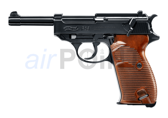 WALTHER P38 Full Metal - Pistole - Black - Blowback