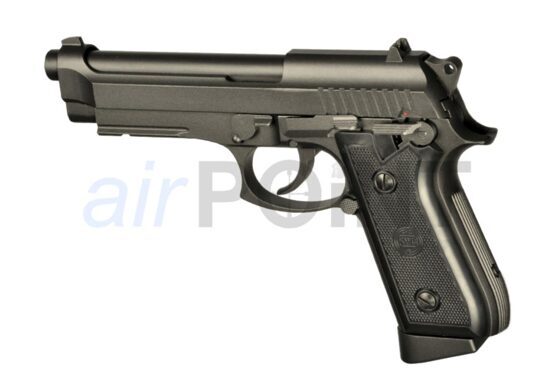 KWC PT92 SHORT Full Metal - Pistole - Black - CO2 AIRSOFT