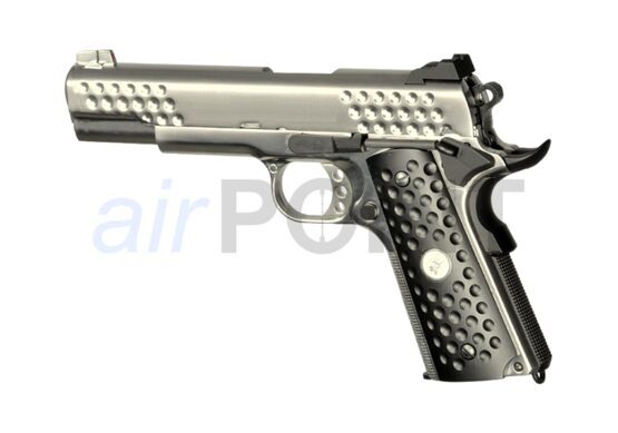 WE KNIGHT HAWK Full Metal - Pistole - Silver - GBB AIRSOFT