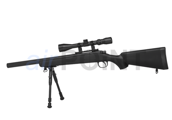 WELL SR-1 Short Barrel - Sniper Rifle Set - BOLT ACTION AIRSOFT