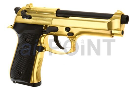 WE M9 Full Metal - Pistole - Gold - GBB AIRSOFT