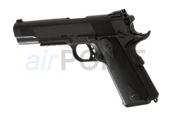 WE M1911 TACTICAL Full Metal - Pistole - Black - GBB AIRSOFT